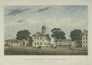 Université Harvard, Cambridge, Mass., 1828 - Alexander Jackson Davis