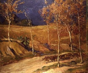 Bétail dans une Vallée