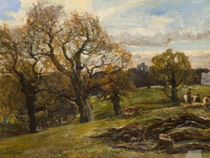 Forêt de Cadzow, c.1860