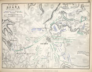Carte de la bataille d