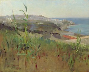 Tanger depuis les dunes, 1892 - Alexander Mann