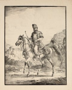 Persan à cheval, 1820