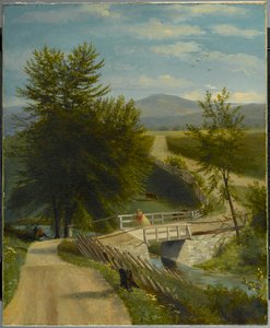 Promenade des amoureux, vers 1850-60