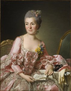 Portrait de Marie-Suzanne Giroust, Madame Roslin 1734-1772, 1770