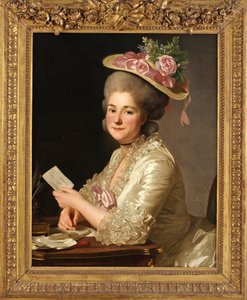 Portrait de Marie Emilie Cuivilliers - Alexander Roslin