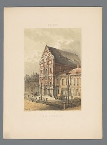 Église des Augustins à Maastricht (série Monuments de Maestricht) - Alexander Schaepkens