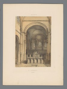 Intérieur de la basilique Saint-Servais à Maastricht - Alexander Schaepkens