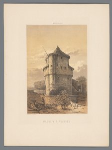 Tour à poudre de Wycker à Maastricht Monuments de Maestricht (titre de la série)