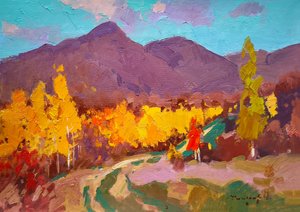 Sentier de montagne en automne - Alexander Shandor