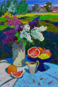 Fleurs de jardin et agrumes - Alexander Shandor