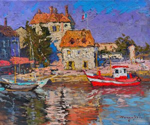 Le port de Vibrant Boats