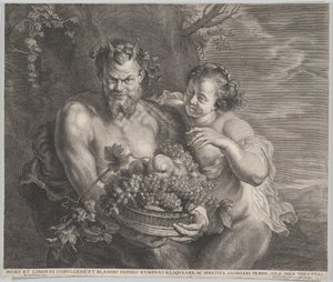 Satyre et Bacchante
