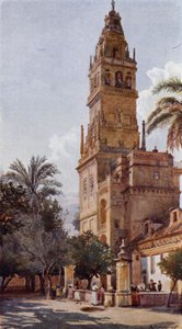 La Cour des Orangers, Mosquée de Cordoue - Alexander Wallace Rimington