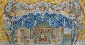 Décor de scène, années 1920 - Alexander Yakovlevich Golovin