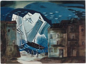 Scène de port