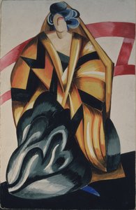 Nourrice. Costume pour la pièce Roméo et Juliette de W. Shakespeare, 1921