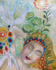 Paysage onirique serein - Alexandra Higgins