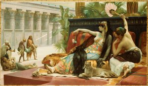 Cléopâtre testant du poison sur des esclaves condamnés