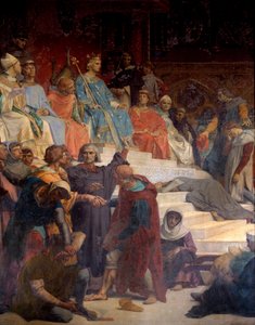 Le roi Louis IX (Saint Louis) rendant justice