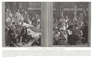 Le Règne de Saint Louis, ou Ses Grandes Œuvres - Alexandre Cabanel