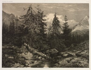Ruisseau alpin - Alexandre Calame