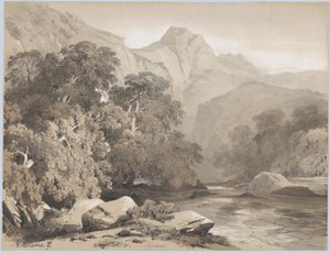 Paysage, 19ème siècle - Alexandre Calame