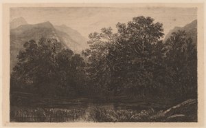 Étang de montagne - Alexandre Calame
