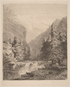 Cascade de montagne - Alexandre Calame