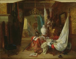 Intérieur, bric-à-brac romantique