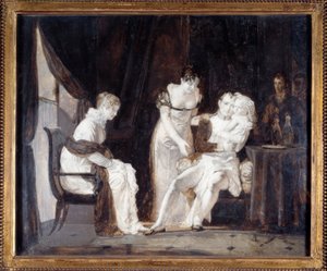 Napoléon avec le roi de Rome