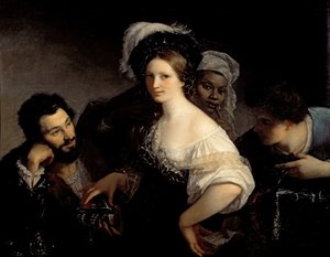La jeune courtisane - Alexandre Francois Xavier Sigalon
