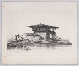 Une maison à Smyrne, 1839
