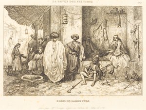 Le Corps de Garde - Alexandre Gabriel Decamps