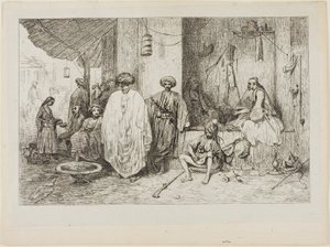 Maison de garde turque - Alexandre Gabriel Decamps