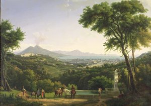 Vue de Naples depuis Capodimonte, 1813