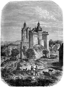 Château de Montbéliard, France, 1882-1884 - Alexandre de Bar