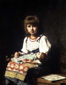 Jouer à la maman