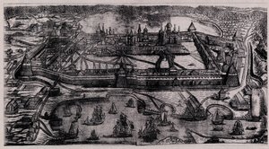 Monastère de la Transfiguration de Solovetsky sur les îles Solovetsky, 1744