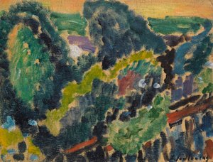 Paysage sur le lac Léman, c. 1914