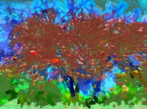 Arbre fruitier,2020,(mixed media)