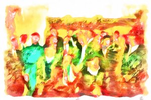 Sans titre,2020,(mixed media)