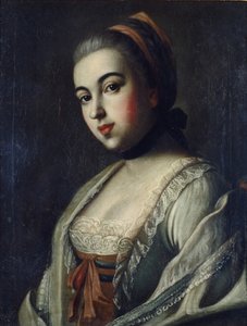 Portrait de la comtesse Anna Vorontsova 1743-1769, 1761