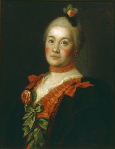 Portrait de la comtesse Tatyana Alexeyevna Trubetskaya, 1761