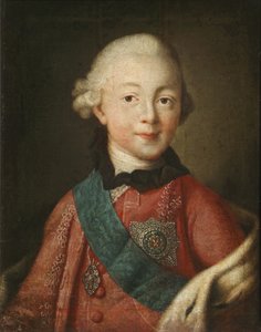Portrait du Grand-Duc Pavel Petrovich 1754-1801, 1765 - Alexei Petrovich Antropov