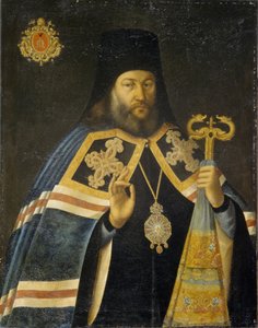 Théodose Yankovsky, archevêque de Saint-Pétersbourg et prieur du monastère Alexandre Nevski, années 1770