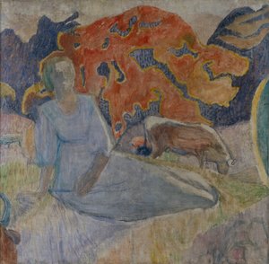 Bergère, 1907 - Alexei Yeremeevich Karev