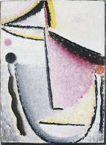 Tête abstraite : Pensif, 1929-1930