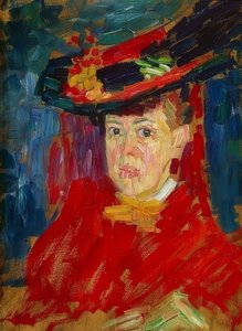 Portrait de Marianne von Werefkin - Alexej von Jawlensky