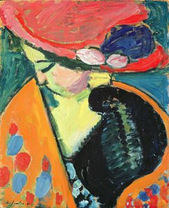 Tête baissée, 1909 - Alexej von Jawlensky