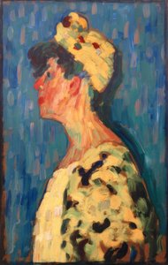 Marianne von Werefkin de profil - Alexej von Jawlensky
